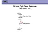 Simple PHP Page Template Ppt What is PHP Powerpoint Presentation Id 4641917