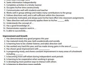 Simple Report Card Comments for Kindergarten 21 Best Report Cards Images Report Card Comments Report