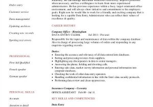 Simple Resume format for Data Entry Operator 5 Data Entry Resume Templates Pdf Doc Free Premium