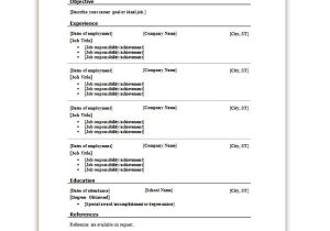 Simple Resume format Ms Word File Complete Guide to Microsoft Word Resume Templates