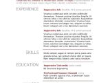 Simple Resume Templates Free Simple Resume Template Word Learnhowtoloseweight Net