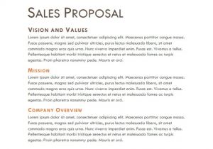 Simple Sales Proposal Template Sales Proposal Template 13 Download Free Documents In