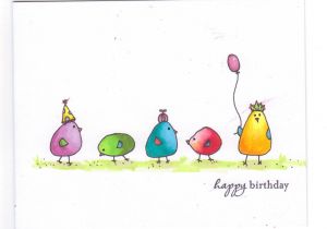 Simple Watercolor Birthday Card Ideas Hello Here S A Birthday Card I Made that Was Inspired by