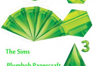 Sims Plumbob Template Quick Fun Improvised Halloween Costume the Sims by Taya