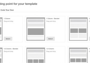 Single Column Email Template Tutorial for Creating A Custom Email Template In Mailchimp