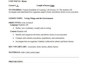 Siop Lesson Plan Template 2 Example 9 Siop Lesson Plan Samples Sample Templates