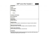 Siop Lesson Plan Template 3 Word Document 9 Siop Lesson Plan Templates Doc Excel Pdf Free