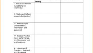 Six Point Lesson Plan Template 6 Point Lesson Plan Myeducationeducationdotcom