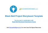 Six Sigma Black Belt Project Template 5s Transactional assessment Goleansixsigma Com