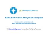 Six Sigma Black Belt Project Template 5s Transactional assessment Goleansixsigma Com