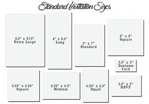 Size Of An Invitation Card Wedding Invitation Size Standard Cobypic Com