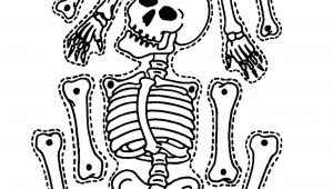 Skeleton Template to Cut Out 5 Ways to Teach Kids About their Body Cleverly Changing