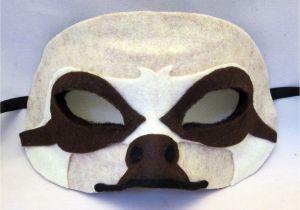 Sloth Mask Template Happenstance Wedding Felt Animal Masks