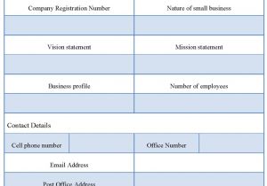 Small Business Administration Business Plan Template Small Business Plan Outline Template Pdf