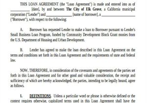 Small Business Loan Contract Template 20 Loan Agreement form Templates Word Pdf Pages