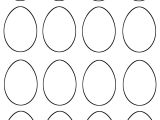 Small Easter Egg Template Blank Easter Egg Templates Colouring Page Art
