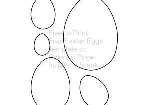 Small Easter Egg Template Fun Easter Egg Templates for Dtp Projects Available From