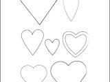 Small Heart Template to Print 25 Heart Template Printable Heart Templates Free