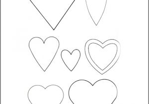 Small Heart Template to Print 25 Heart Template Printable Heart Templates Free