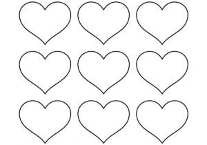 Small Heart Template to Print Small Heart Template Templates Data