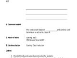Small Works Contract Template 13 Employee Contract Templates Word Google Docs Apple