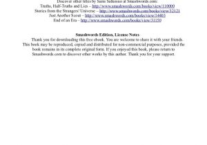 Smashwords Template Smashwords Ebook Template for Free Books