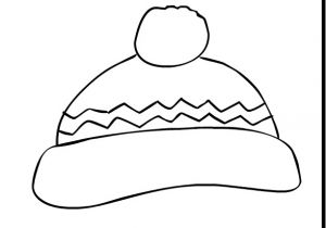 Snow Hat Template Free Printable Winter Coloring Pages