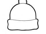 Snow Hat Template Winter Hat Template 135867 Winter Hat Coloring Page Hats