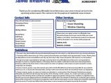 Snow Plowing Bid Proposal Template 19 Snow Plowing Contract Templates Doc Pdf Free