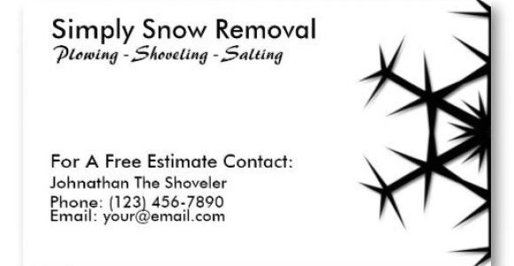 Snow Plowing Business Card Template 1000 Images About Snow Removal Business Cards On