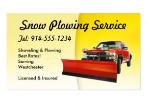 Snow Plowing Business Card Template Snow Plow Business Card Templates Bizcardstudio