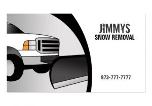 Snow Plowing Business Card Template Snow Plow Business Card Templates Bizcardstudio