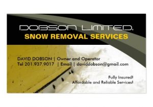 Snow Plowing Business Card Template Snow Plow Business Card Templates Page2 Bizcardstudio