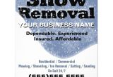 Snow Plowing Flyer Template Snow Removal Winter Plowing Template Personalized Flyer