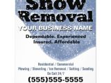 Snow Plowing Flyer Template Snow Removal Winter Plowing Template Personalized Flyer