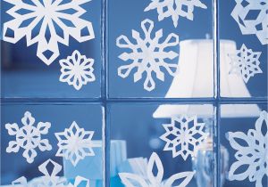Snowflake Template Martha Stewart Christmas Crafts Projects How to Instructions