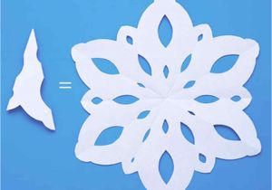 Snowflake Template Martha Stewart How to Make Paper Snowflakes Martha Stewart
