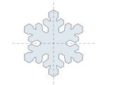 Snowflake Template Martha Stewart Snowflake Template 7 Free Pdf Download