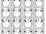 Snowman Paper Chain Template Snowman Christmas Paper Chain Template Printable Pdf Download