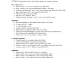 Soccer Player Resume Sample soccer Resume