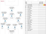 Soccer Team Positions Template soccer formations and Systems as Lineup Sheet Templates