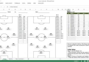 Soccer Team Positions Template soccer Roster Free Excel Template Excel Templates for
