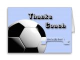Soccer Thank You Card Template Sports Thank You Card 20 Free Printable Psd Eps