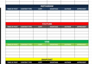 Social Media Editorial Calendar Template Excel social Media Calender Template Excel 2014 Editorial