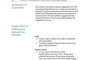 Social Media Marketing Proposal Template Free 20 Sample Marketing Proposal Templates Sample Templates