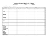 Social Media Planning Calendar Template 8 Sample social Media Calendar Templates to Download