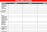 Social Media Planning Calendar Template social Media Plan Templates Make Money Online with