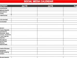 Social Media Planning Calendar Template social Media Plan Templates Make Money Online with