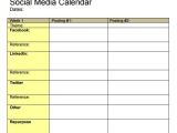 Social Media Posting Calendar Template 9 social Media Calendar Templates Samples Examples