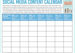 Social Media Posting Calendar Template social Media Templates Keith A Quesenberry
